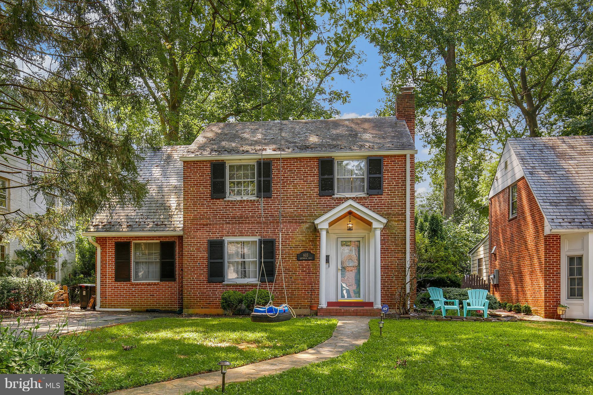 603 Carysbrook Road Baltimore, MD 21208 - Photo 1 of 30 a front view of house with yard and green space