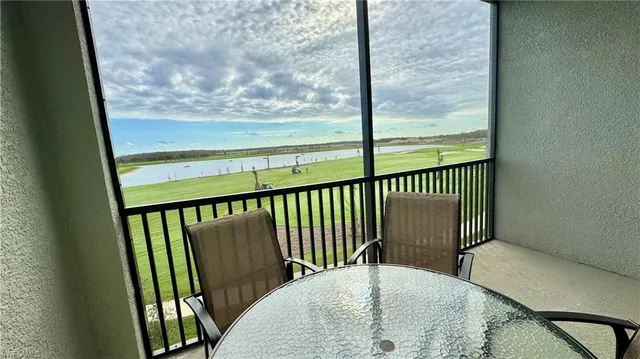 a view of balcony and floor