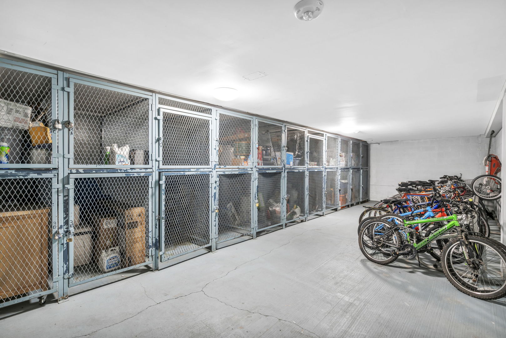 4721 St Joseph Creek Road, Unit 3H Lisle, IL 60532 - Photo 16 of 17 a view of a hallway with a garage