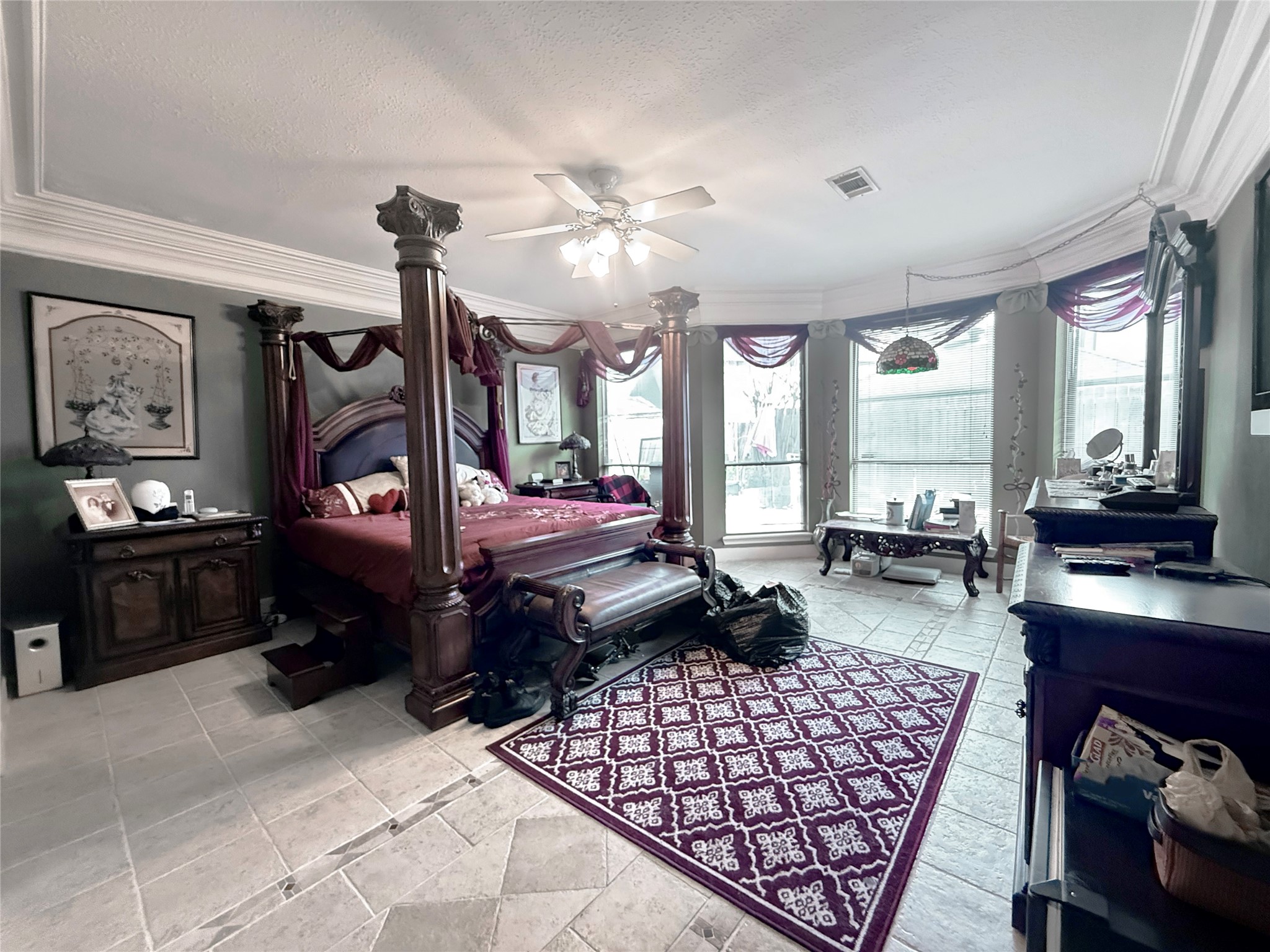 17310 Wyeth Circle Spring, TX 77379 - Photo 28 of 50 Large primary bedroom overlooks the pool through a wall of floor to ceiling windows