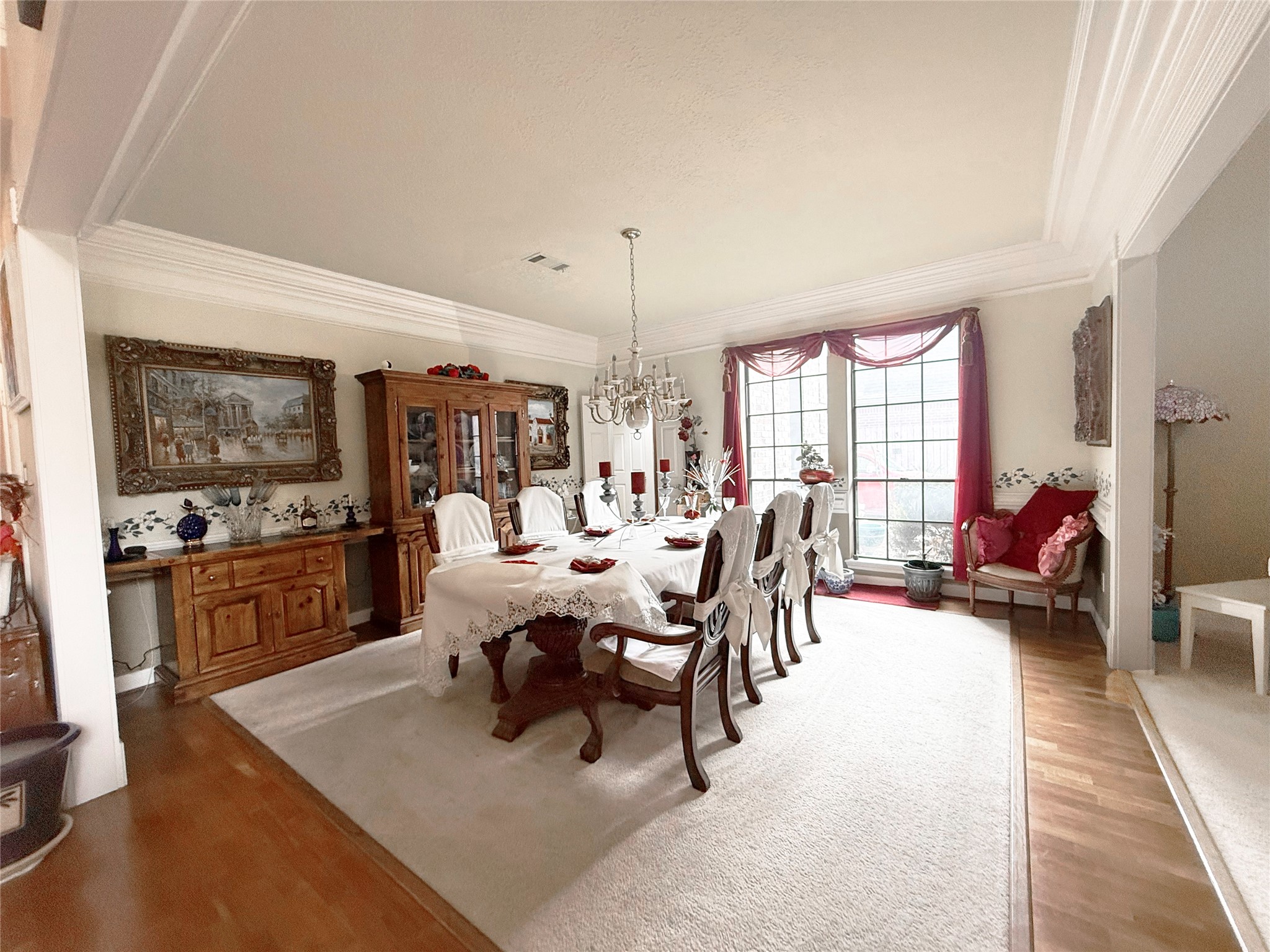 17310 Wyeth Circle Spring, TX 77379 - Photo 8 of 50 Quick access to the kitchen just to the left of the floor to ceiling windows