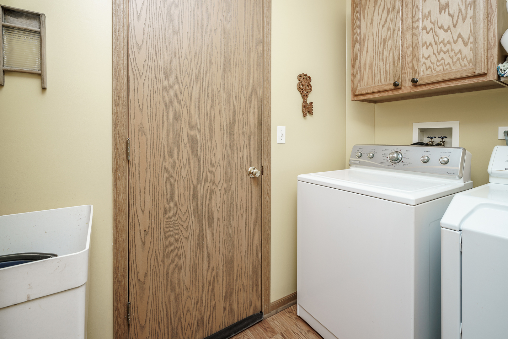 309 Spring Valley Way Round Lake, IL 60073 - Photo 22 of 26 a utility room with dryer and washer