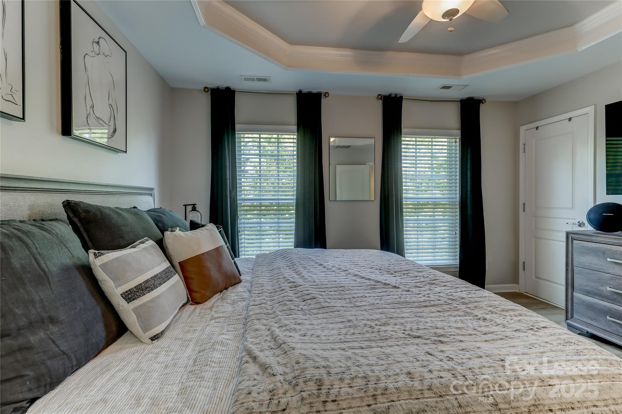 1132 Drayton Court Fort Mill, SC 29708 - Photo 27 of 48 a bedroom with bed and large window