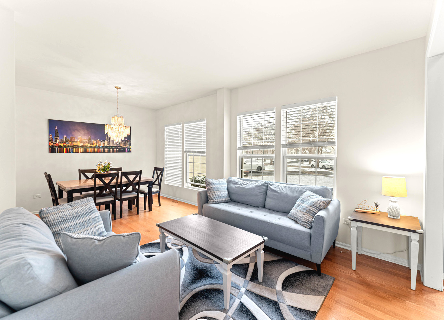 7 Pampas Court Bolingbrook, IL 60490 - Photo 3 of 39 a living room with furniture and a large window
