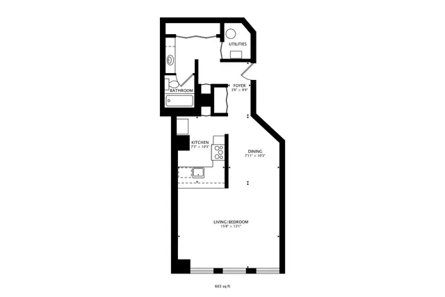 $2,000 | 780 South Federal Street, Unit 903, Chicago, IL 60605