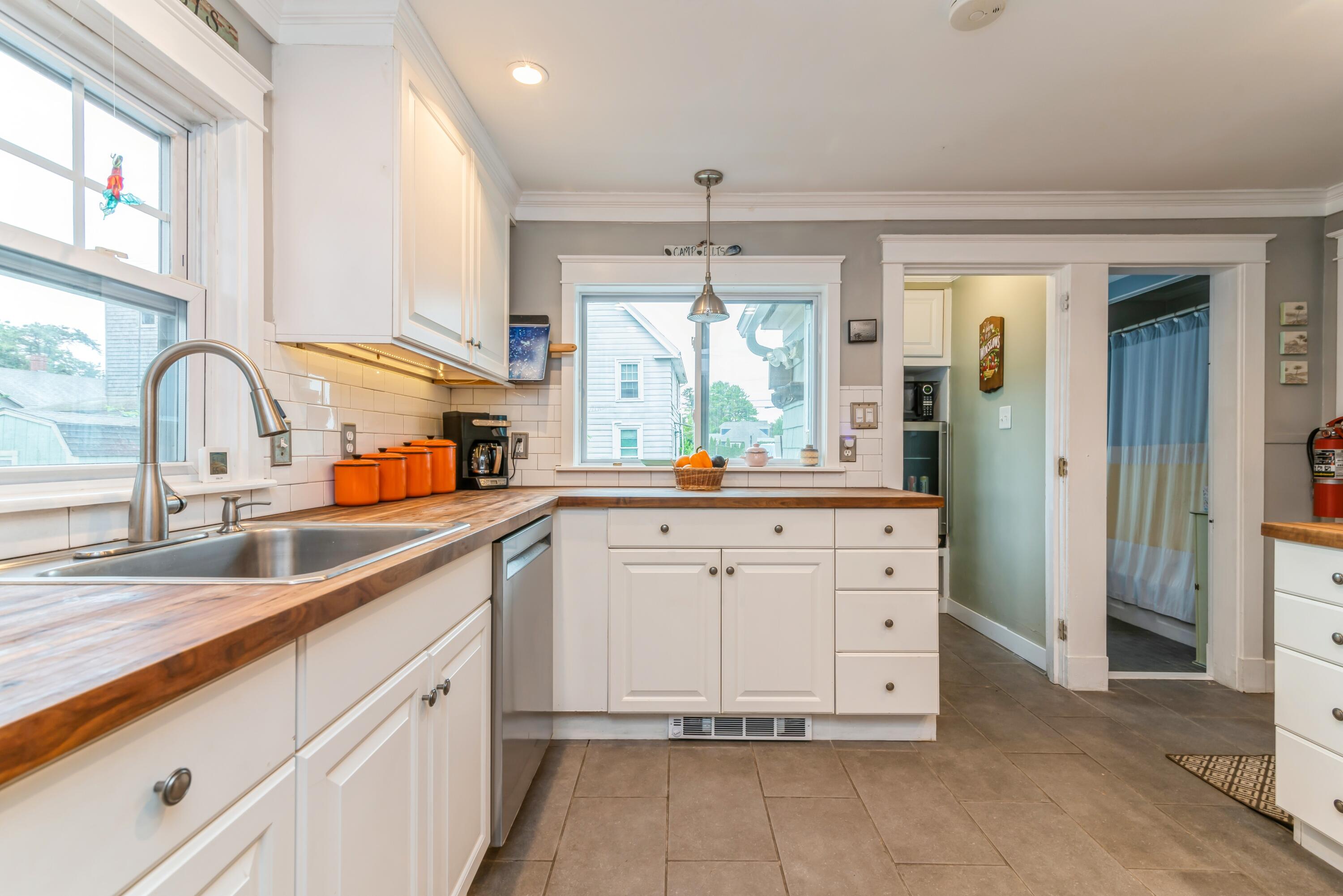 1 Sunset Avenue Saco, ME 04072 - Photo 10 of 36 Kitchen w/ Butcher Block Counters