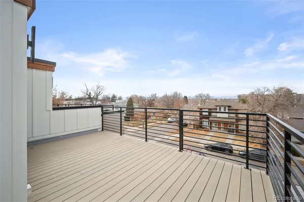 a view of a house with wooden floor