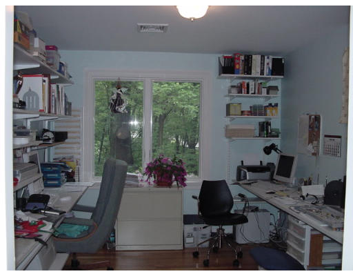 33 Pine Ridge Road Wellesley, MA 02481 - Photo 24 of 27 a work room with furniture large window and book shelf
