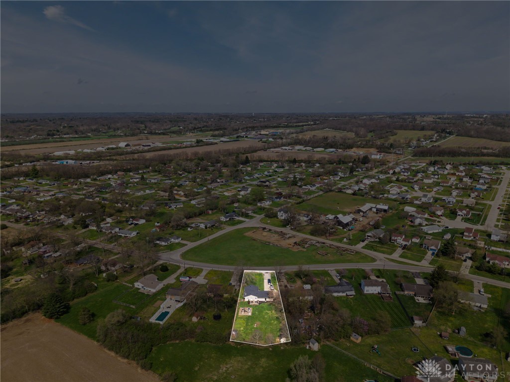 8969 Franklin-Trenton Road Franklin, OH 45005 - Photo 19 of 49 An expansive aerial perspective highlights this residence nestled within a welcoming community.