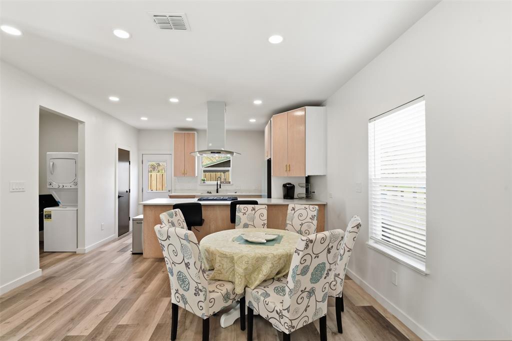 521 York Street Athens, TX 75751 - Photo 12 of 34 a dining room with furniture and wooden floor