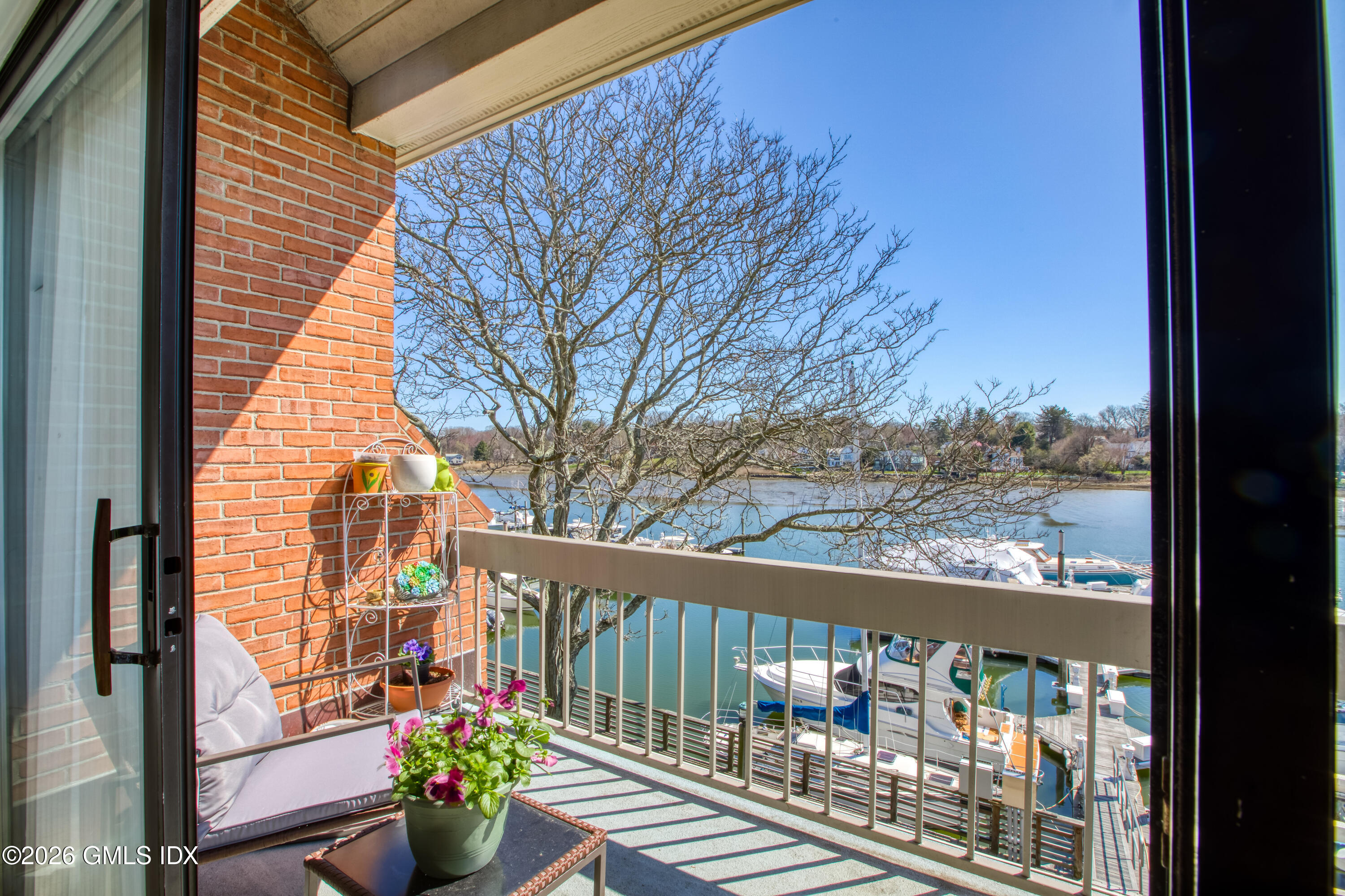15 River Road, Unit 205 Cos Cob, CT 06807 - Photo 4 of 28 Private Balcony