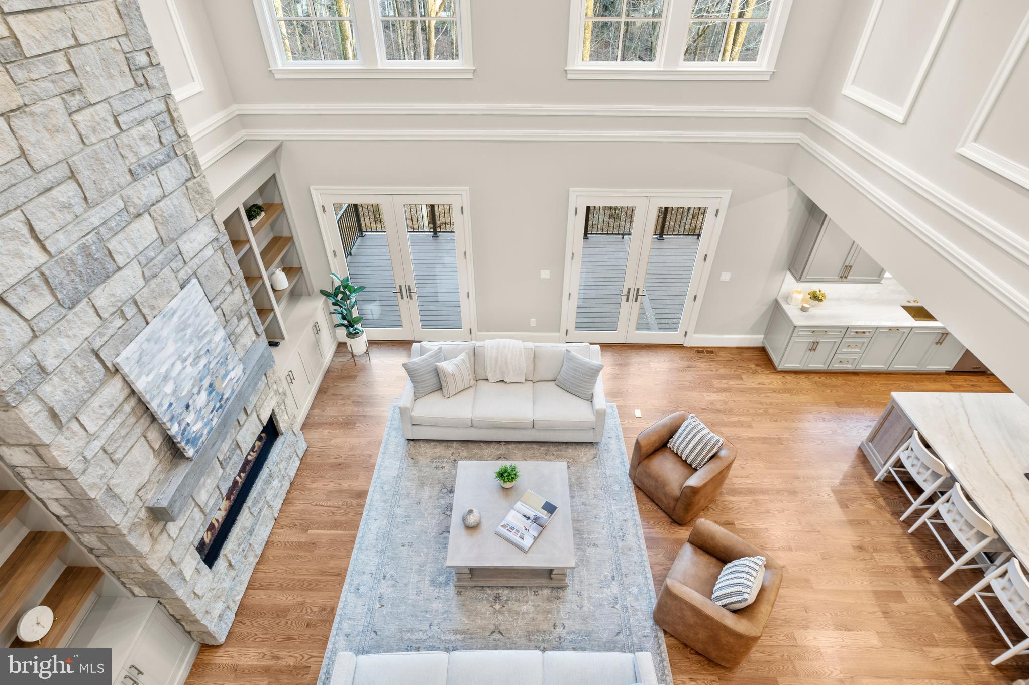 12017 Evening Ride Drive Potomac, MD 20854 - Photo 43 of 63 View of Family Room From Second Floor