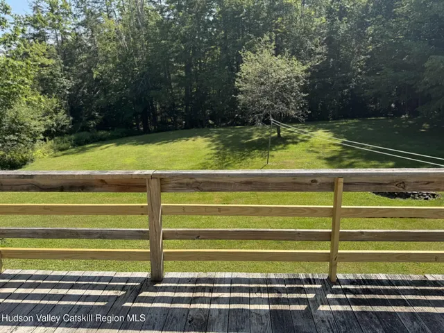 a view of outdoor space with seating