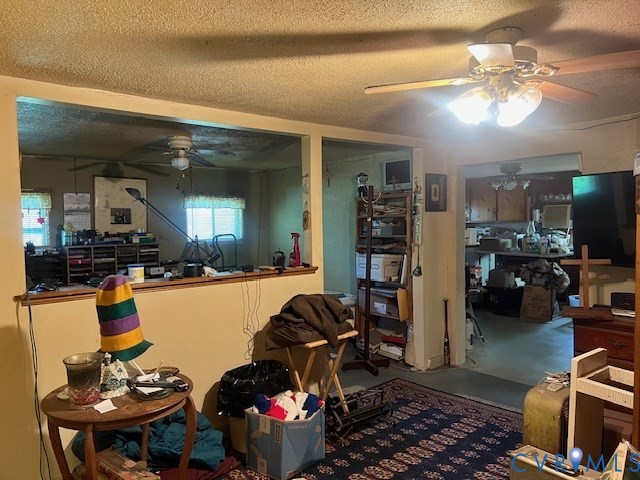 346-278 Trinity Road Keysville, VA 23947 - Photo 15 of 30 a living room with furniture a chandelier and a dining room