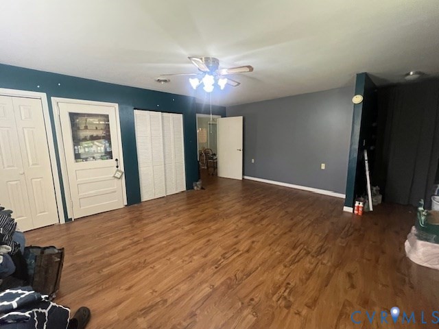346-278 Trinity Road Keysville, VA 23947 - Photo 9 of 30 wooden floor in an empty room with a window