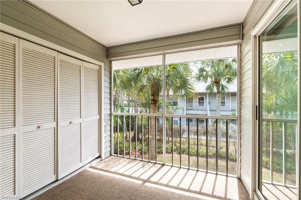 1915 Courtyard Way, Unit G202 Naples, FL 34112 - Photo 18 of 22 View of unfurnished Lanai