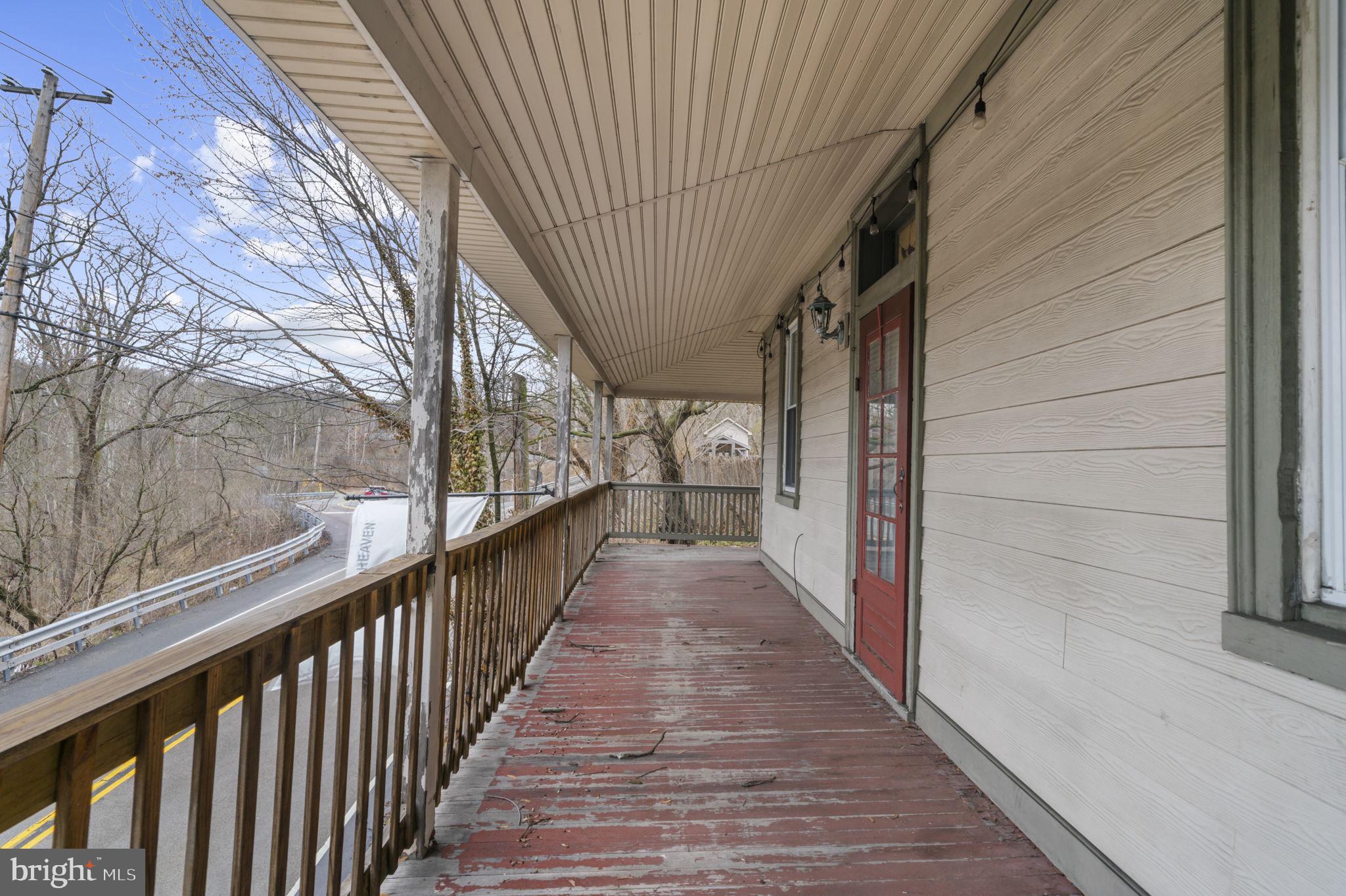 103 Gravel Pike Green Lane, PA 18054 - Photo 43 of 43 a view of a balcony with wooden floor