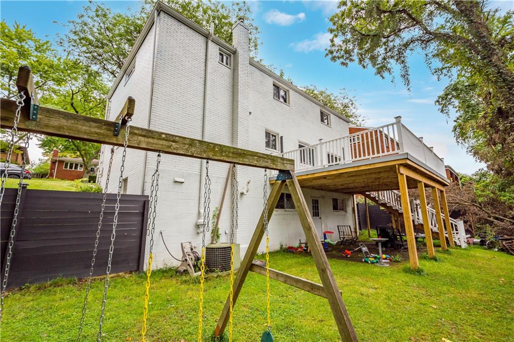 449 Decatur Avenue Pittsburgh, PA 15221 - Photo 17 of 24 a view of a house with backyard and sitting area