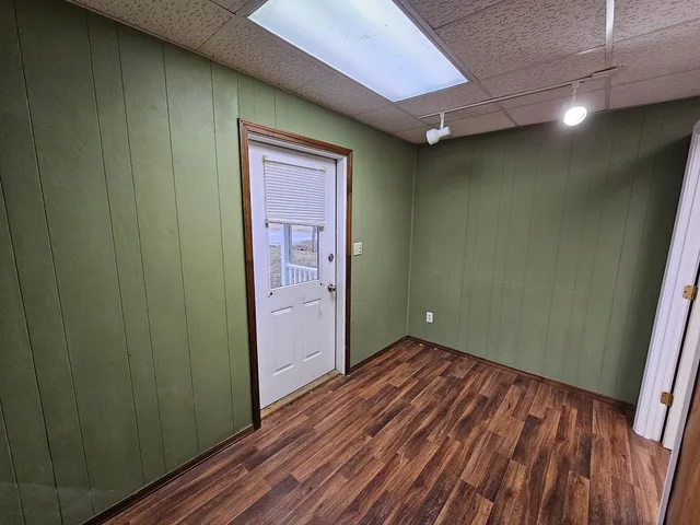 a view of empty room