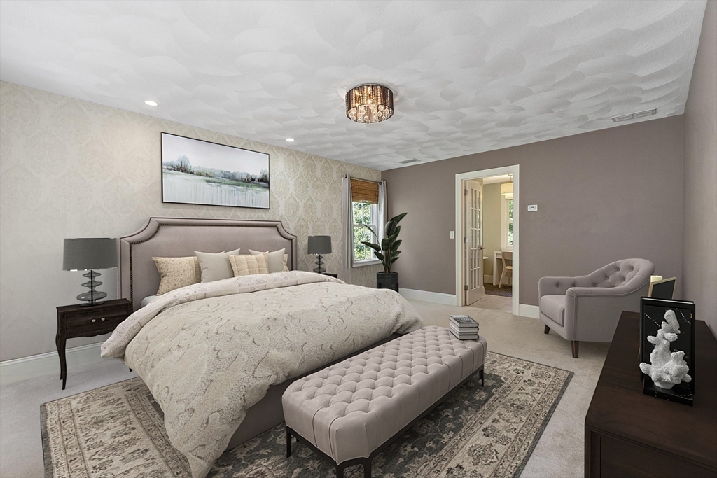 19 Barton Road Harvard, MA 01451 - Photo 15 of 20 a bedroom with furniture and a couch