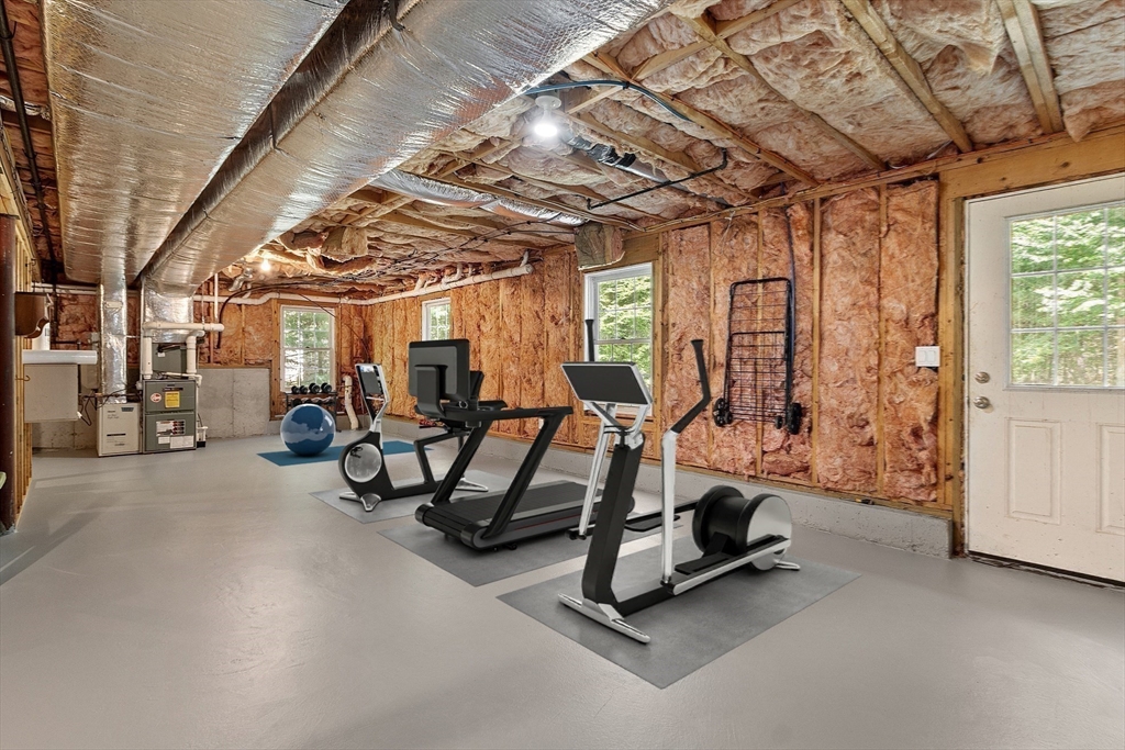 19 Barton Road Harvard, MA 01451 - Photo 18 of 20 a view of a room with gym equipment