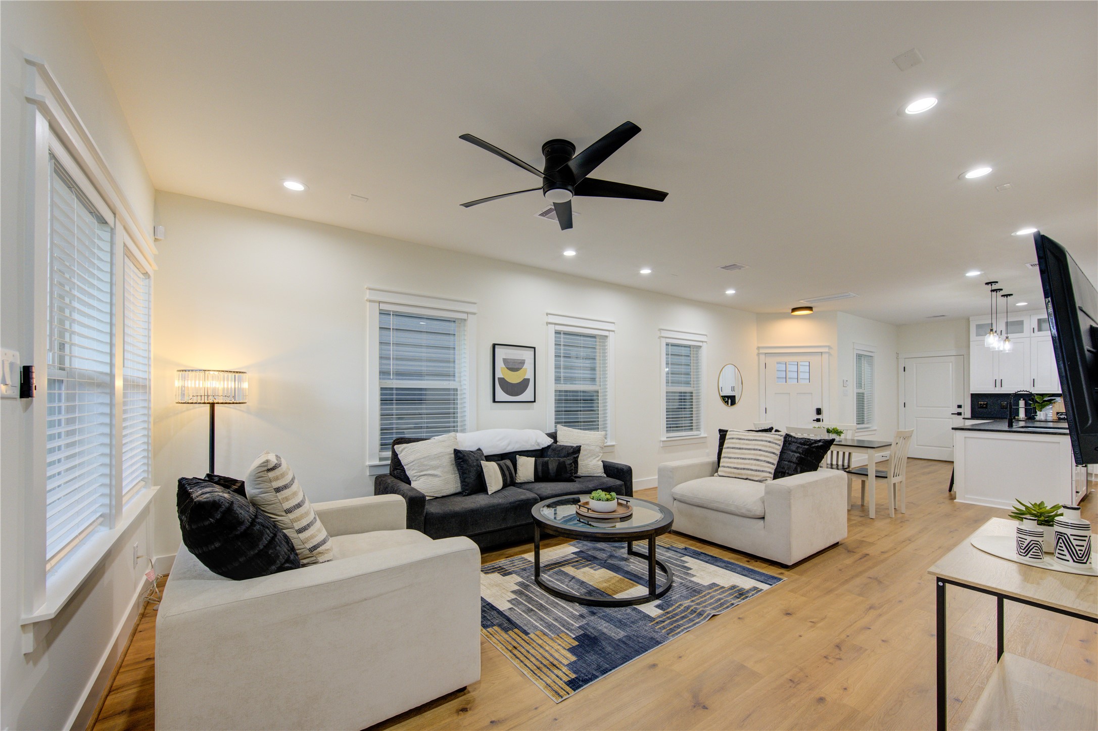 3406 Garapan Street, Unit A Houston, TX 77091 - Photo 25 of 44 a living room with furniture