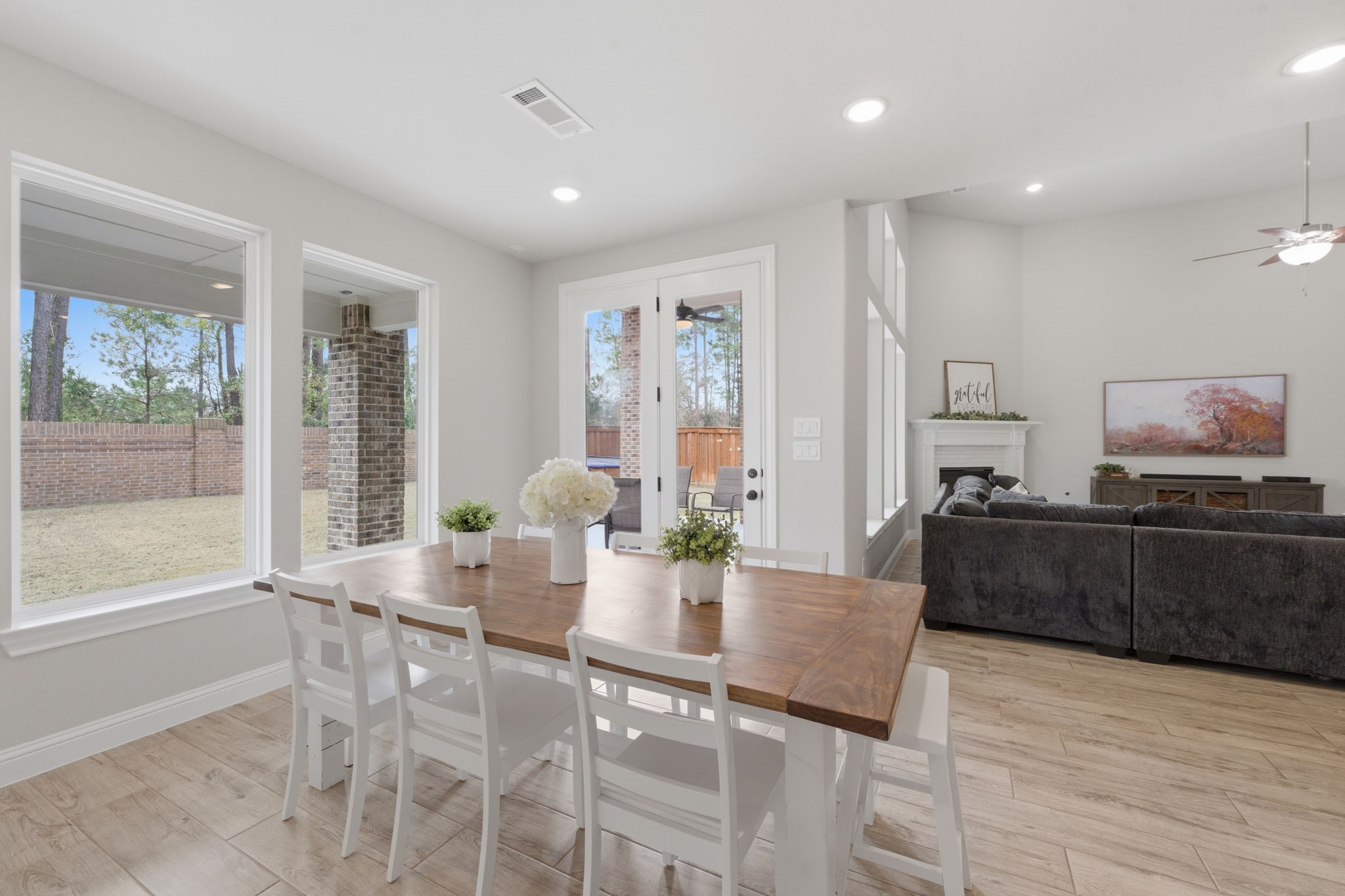 4242 Orchard Pass Drive Spring, TX 77386 - Photo 5 of 50 Expansive Views from Spacious Breakfast Area keep your family and guests in sight!