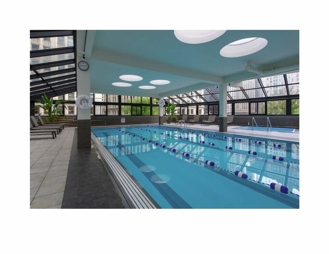 405 North Wabash Avenue, Unit 1701 Chicago, IL 60611 - Photo 11 of 13 a view of swimming pool from a balcony