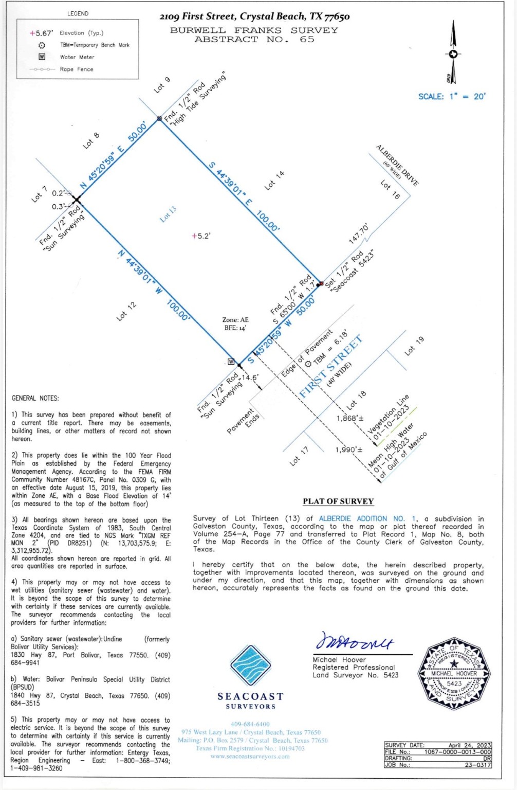2109 1st Street Crystal Beach, TX 77650 - Photo 4 of 14