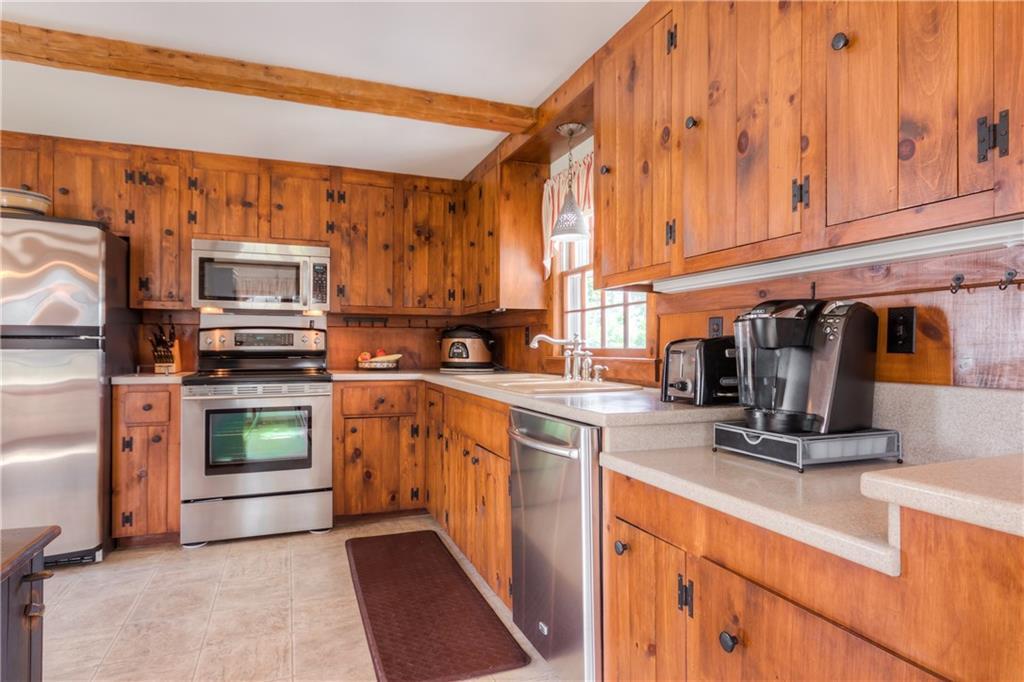 737 Pond Road Sidney, ME 04330 - Photo 6 of 34 Kitchen with period custom made...