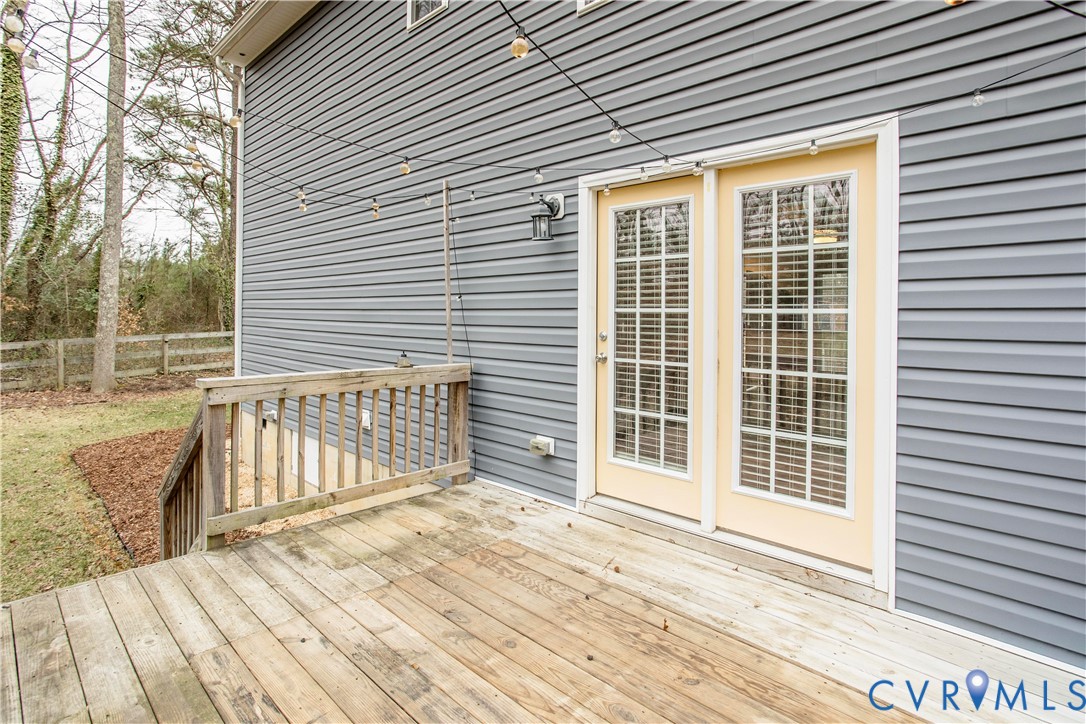 1561 Burning Tree Road Henrico, VA 23231 - Photo 26 of 29 a view of a wooden deck