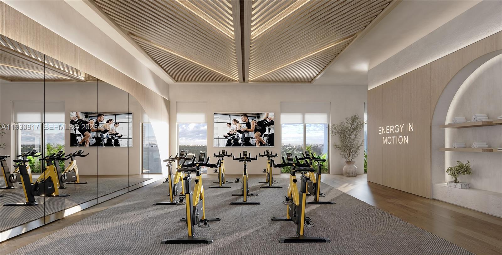 1741 Southwest 2nd Avenue, Unit 702 Miami, FL 33129 - Photo 9 of 17 a view of a room with gym equipment