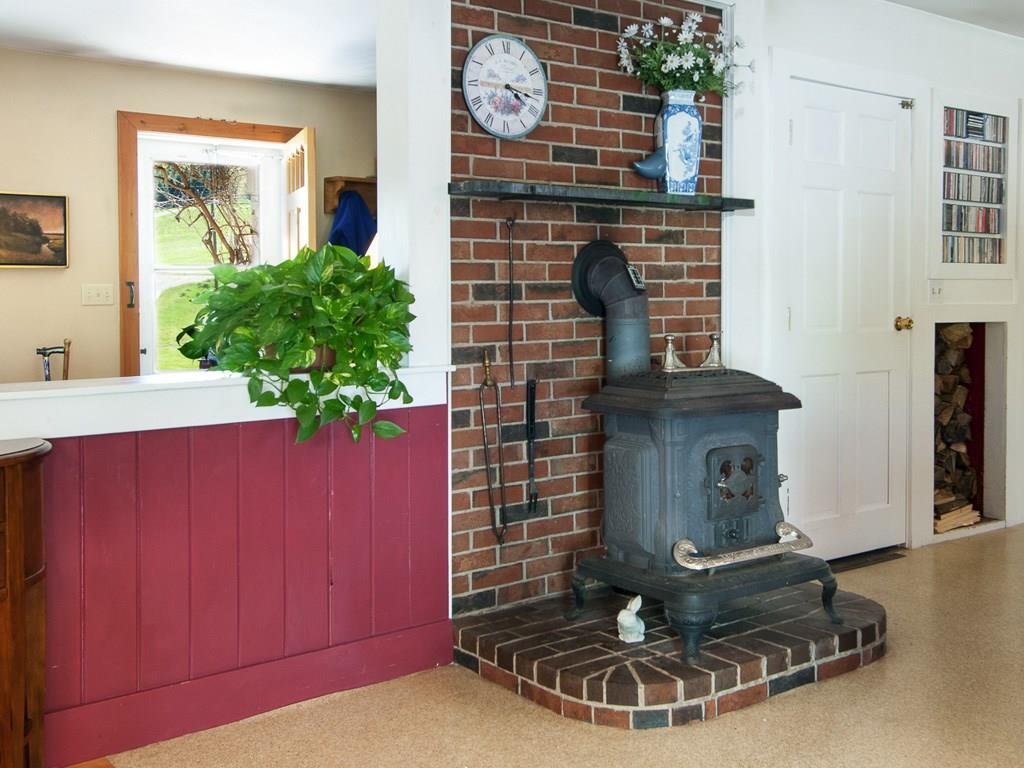 12 Milliken Island Road Newcastle, ME 04553 - Photo 4 of 14 Wonderful wood-burning stove for...