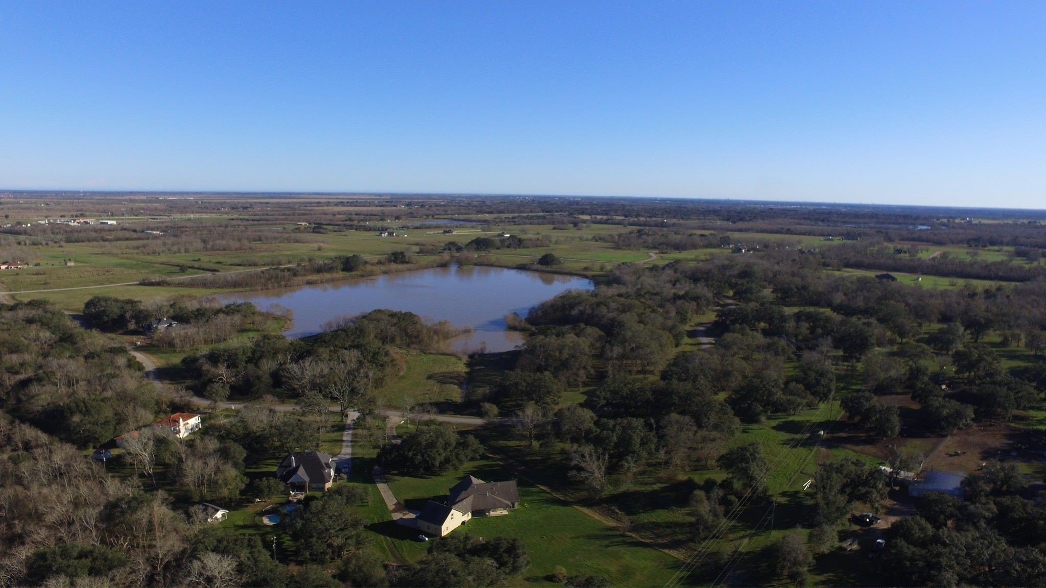 21210 Chenango Lake Drive Angleton, TX 77515 - Photo 14 of 15 a view of lake with mountain