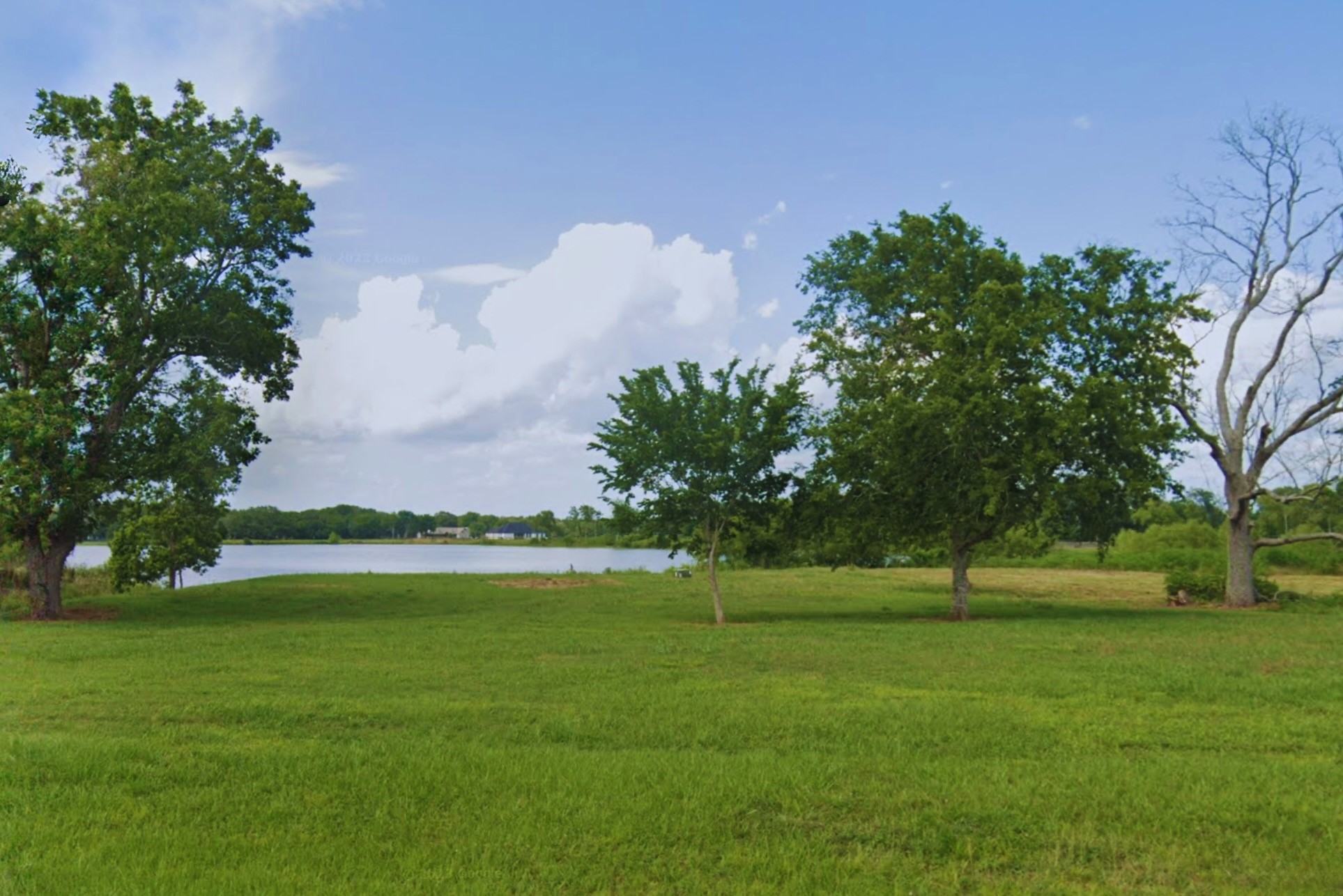 21210 Chenango Lake Drive Angleton, TX 77515 - Photo 2 of 15 a view of a golf course with a lake