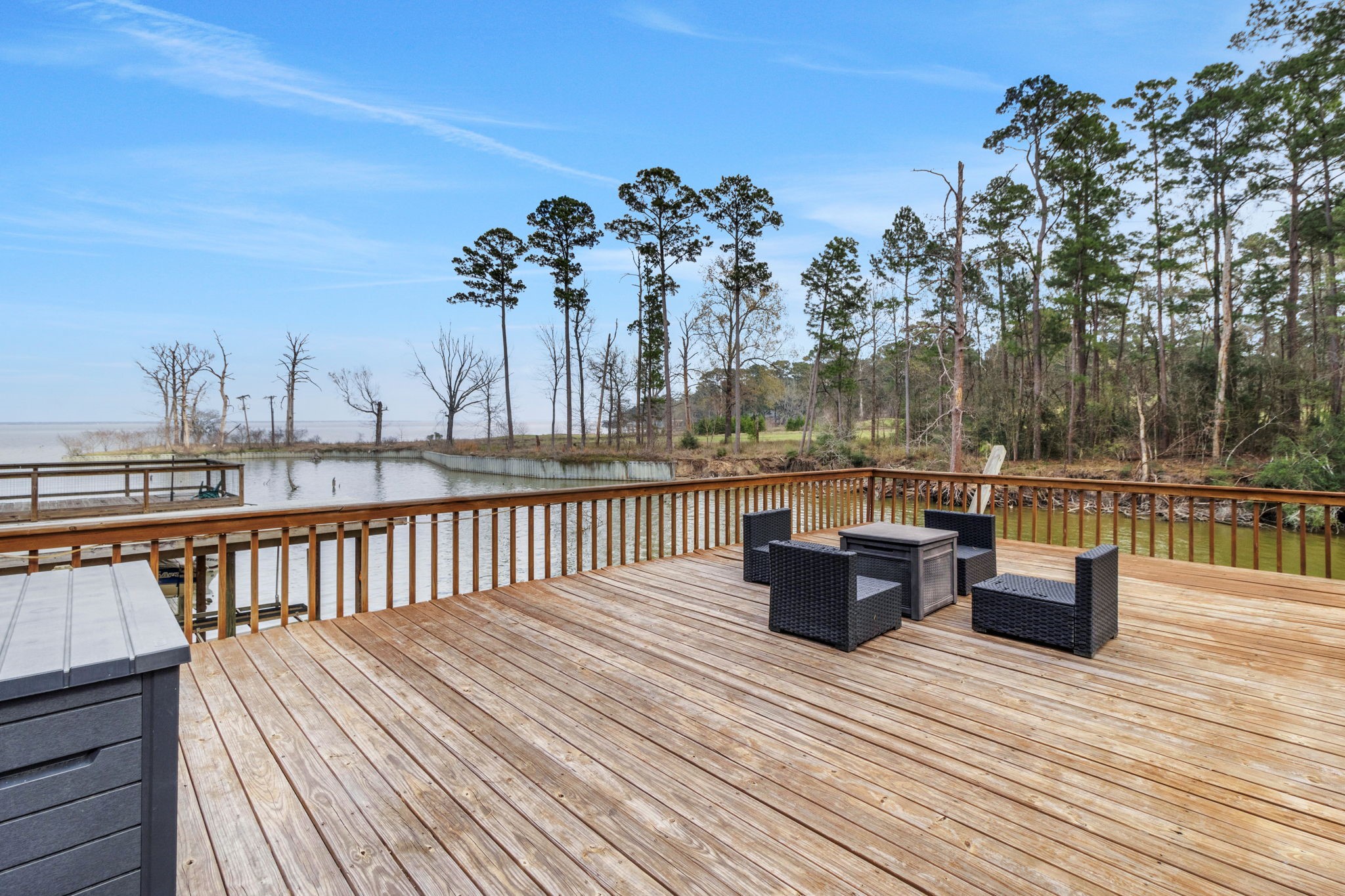 21 Red Bird Lane Coldspring, TX 77331 - Photo 32 of 37 Enjoy peaceful lake views and the land across the cove creates a quiet, natural backdrop