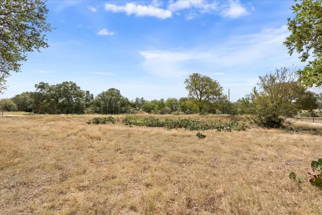 a view of a city with an outdoor space