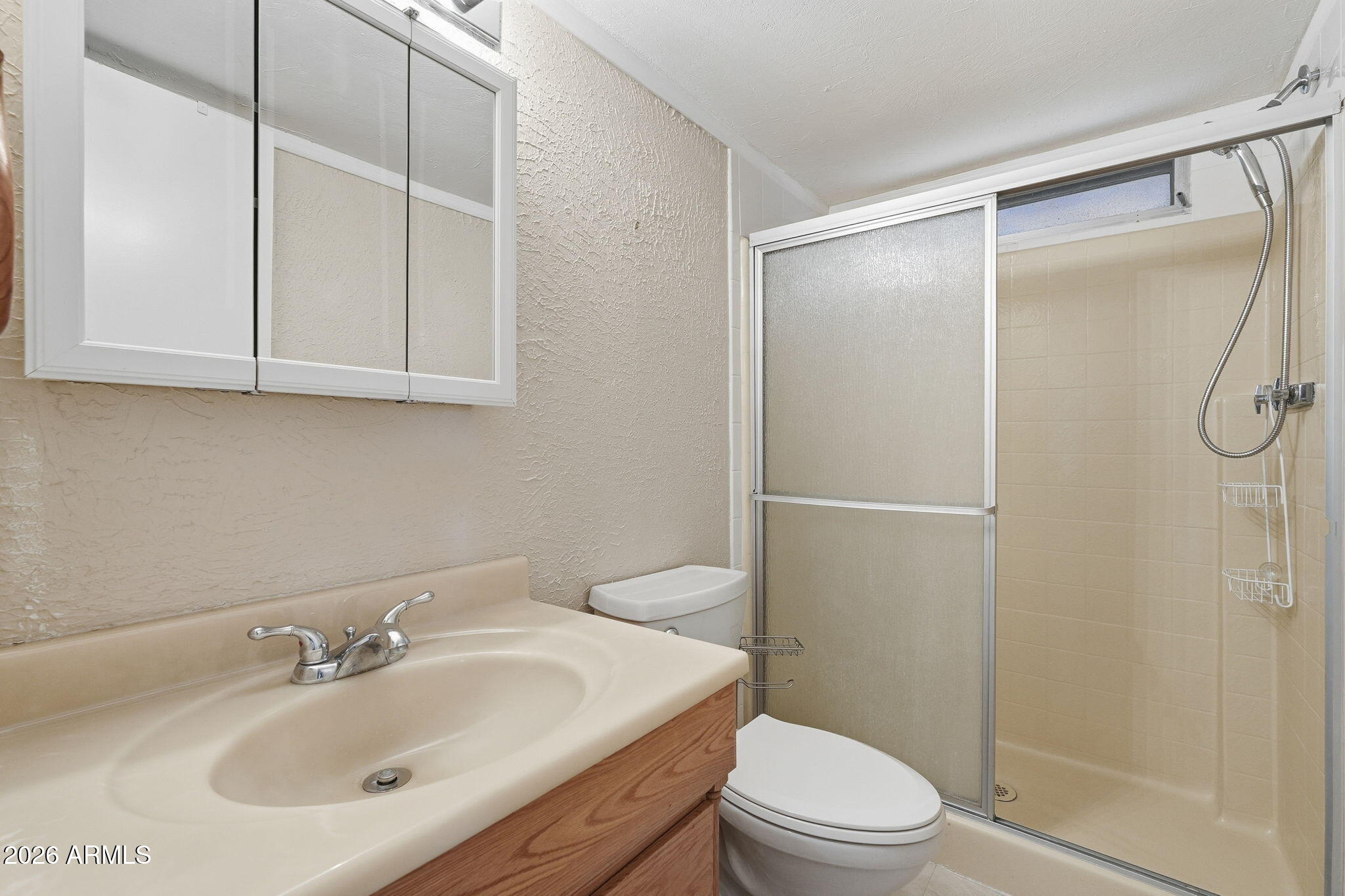 53 North Mountain Road, Unit 38 Apache Junction, AZ 85120 - Photo 26 of 35 a bathroom with a sink toilet and shower
