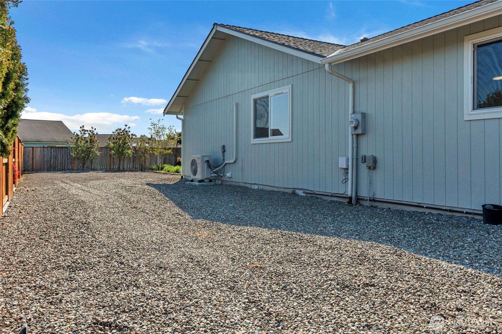161 Duke Drive Sequim, WA 98382 - Photo 28 of 40 a view of a backyard of a house
