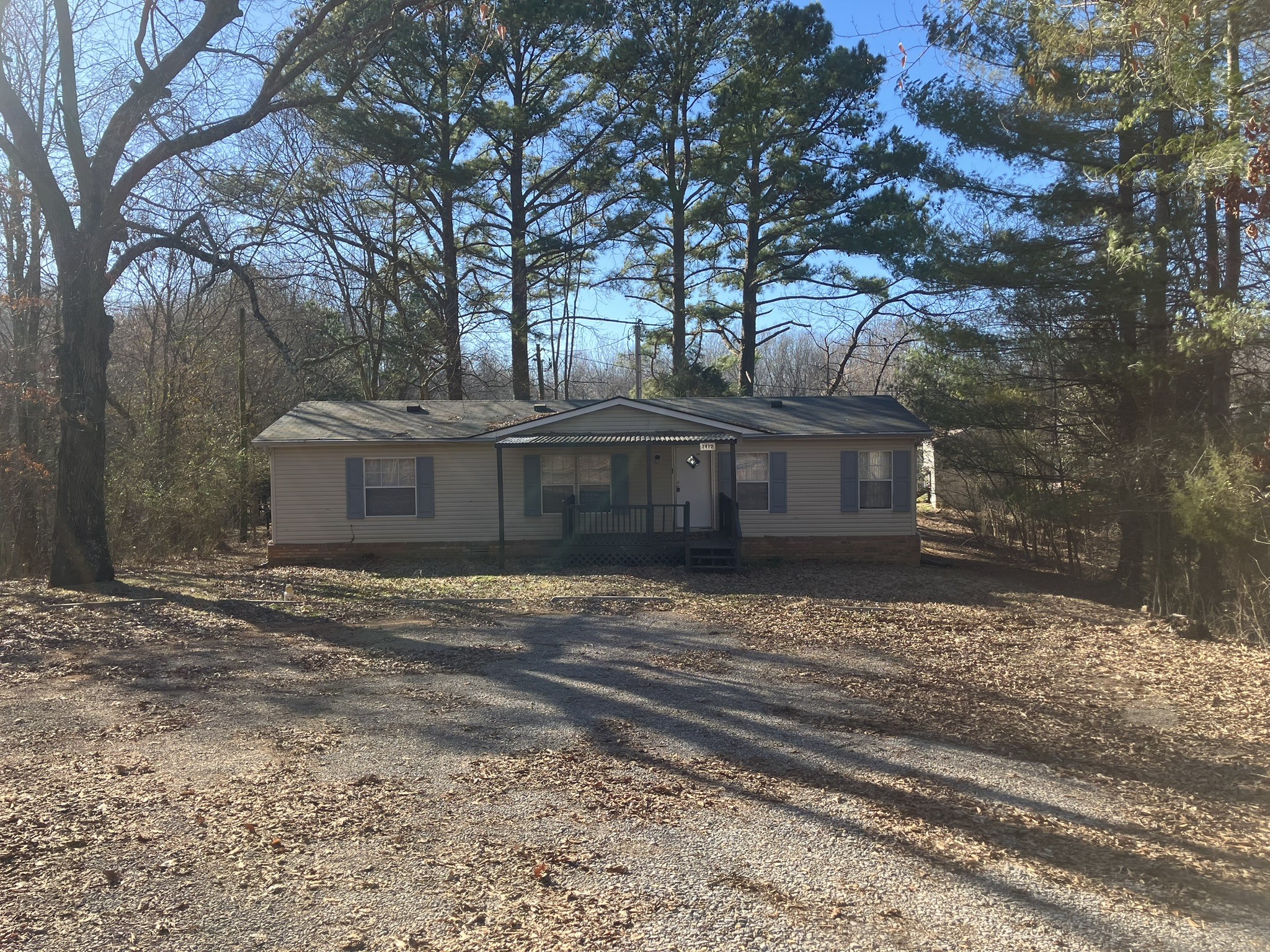 2412 Whitfield Road Clarksville, TN 37040 - Photo 1 of 18 a view of a house with a yard