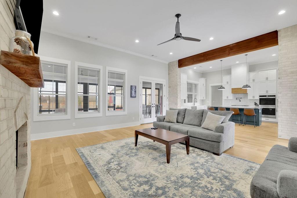 29 Ravenfield Road Taylorsville, GA 30178 - Photo 13 of 80 a living room with furniture and a rug