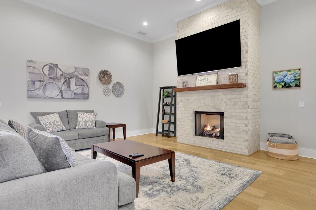 29 Ravenfield Road Taylorsville, GA 30178 - Photo 16 of 80 a living room with furniture and a flat screen tv