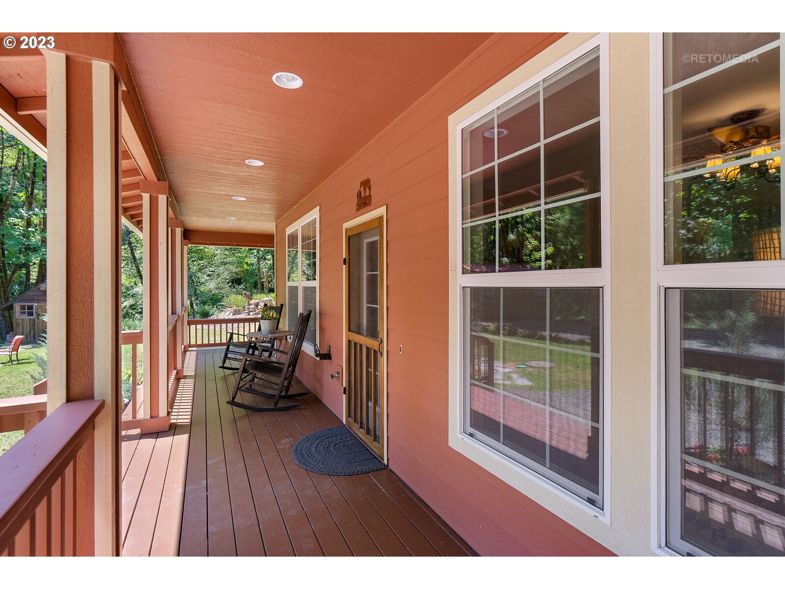 53550 Northwest Strassel Road Forest Grove, OR 97116 - Photo 3 of 44 a outdoor space with wooden floor and windows