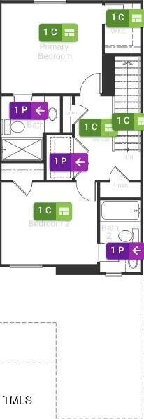 10568 Brookside Reserve Road Raleigh, NC 27614 - Photo 19 of 20 2nd floor