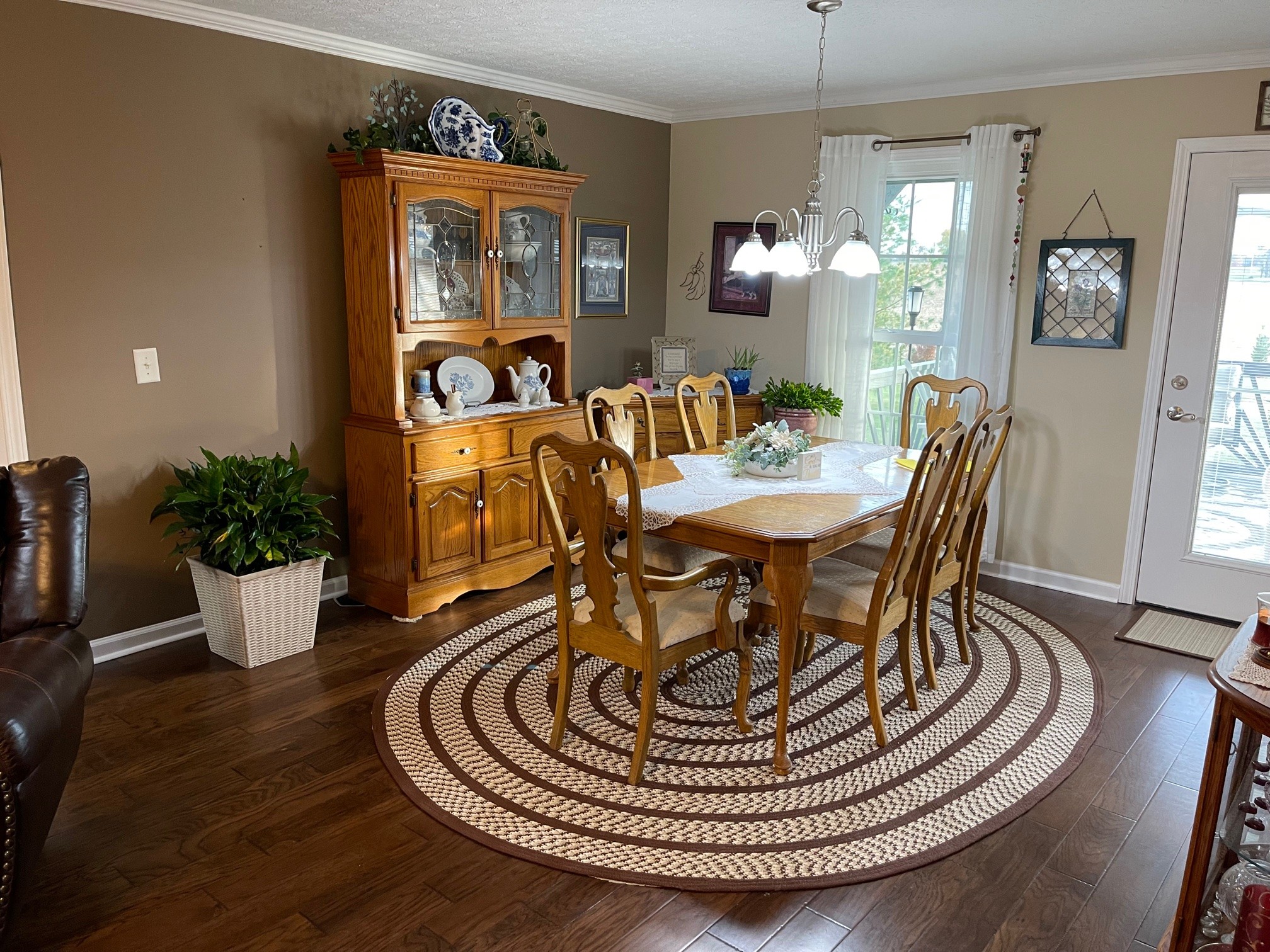 488 Cook Road Portland, TN 37148 - Photo 15 of 24 a view of a dining room with furniture window and wooden floor