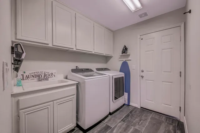 a view of a dinning tables and chair in the patio