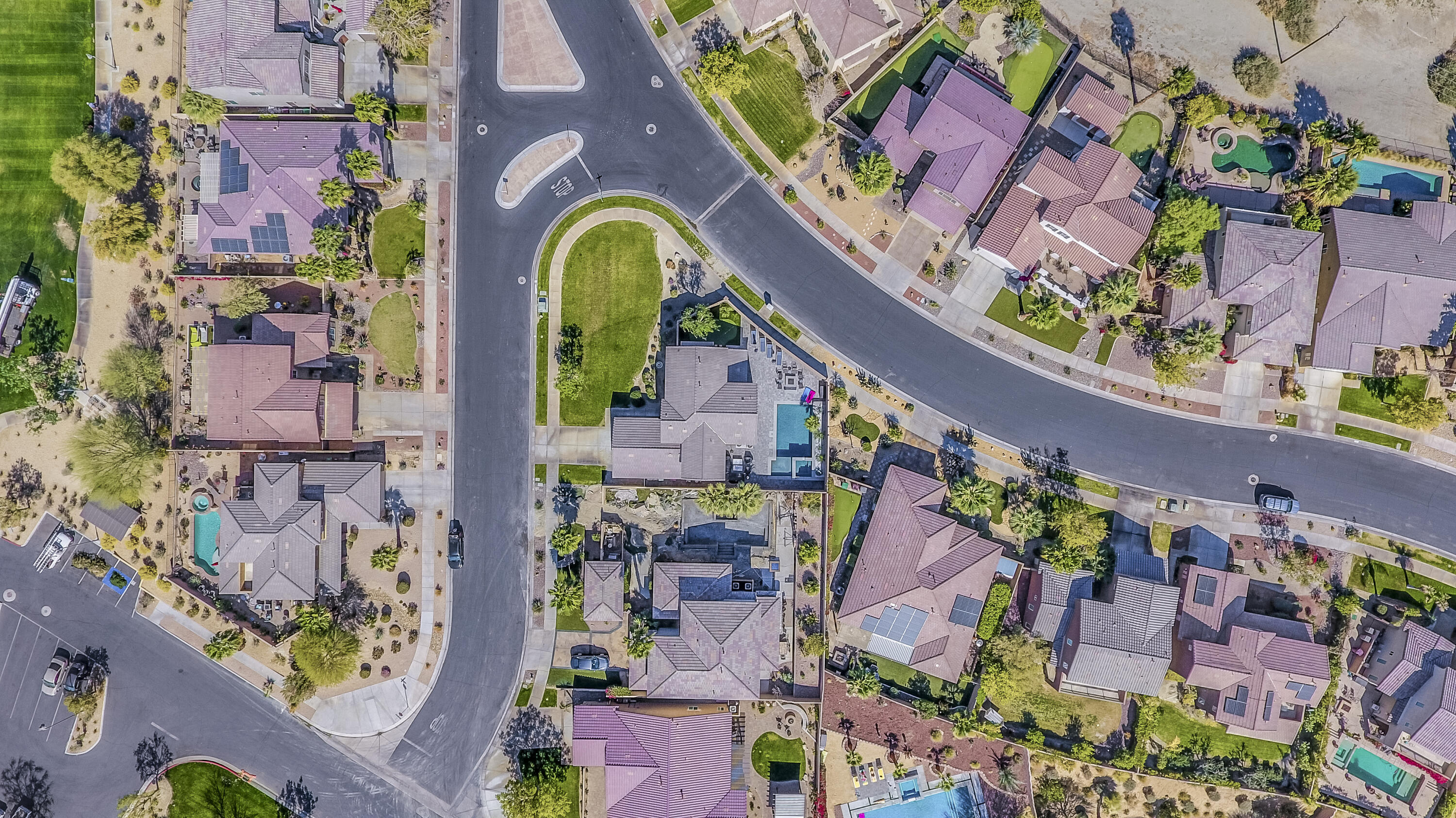 42942 Del Lago Court Indio, CA 92203 - Photo 73 of 75 73 AERIAL FULL SIZE