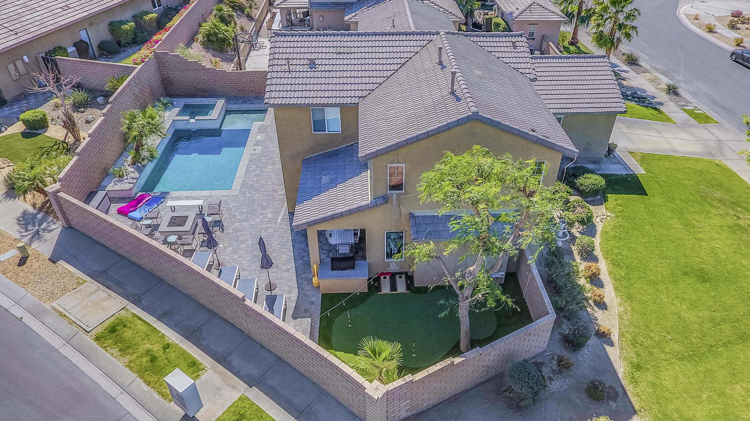 42942 Del Lago Court Indio, CA 92203 - Photo 75 of 75 75 AERIAL FULL SIZE