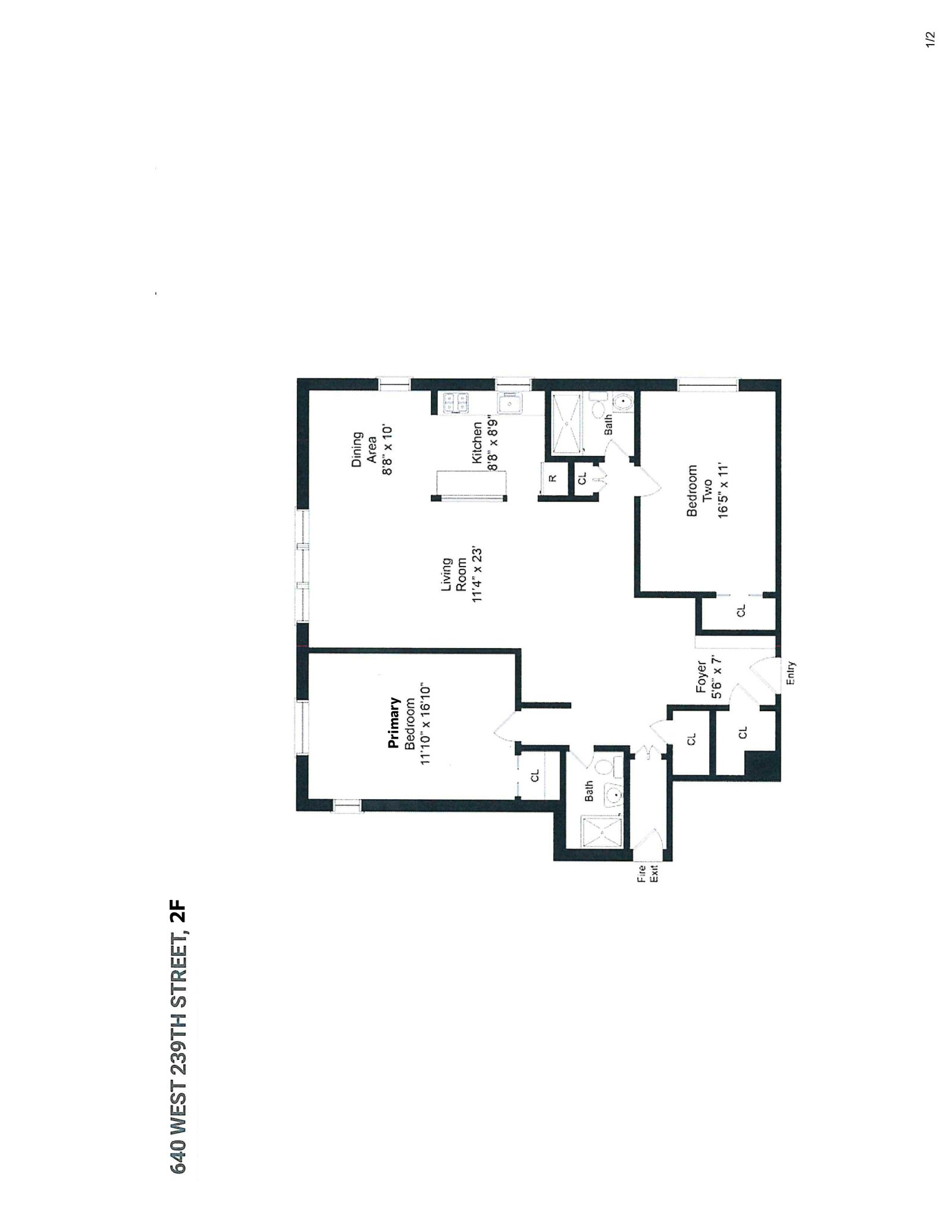 640 West 239th Street, Unit 2F Bronx, NY 10463 - Photo 17 of 17