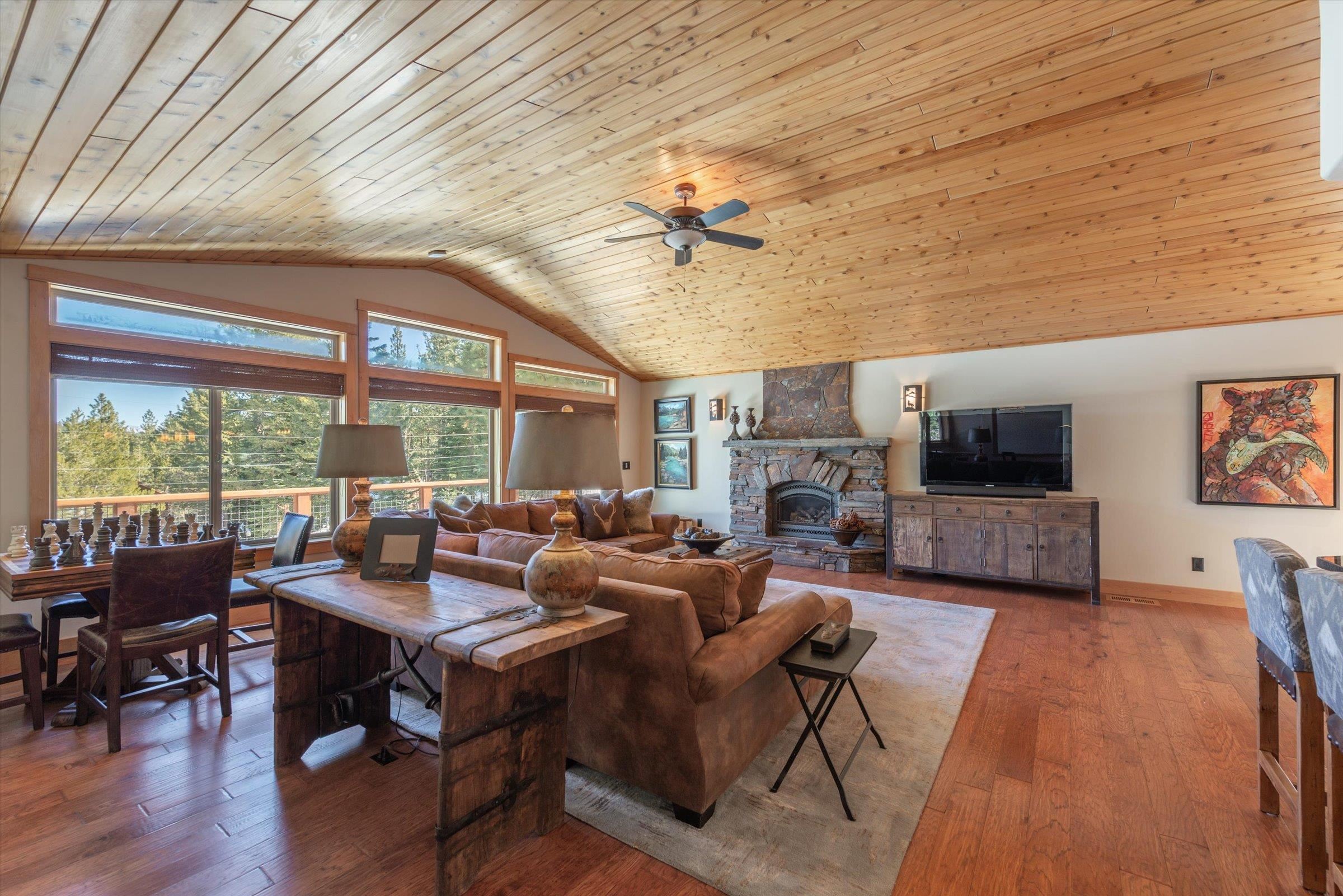 12968 Solvang Way Truckee, CA 96161 - Photo 2 of 21 a living room with furniture and a flat screen tv